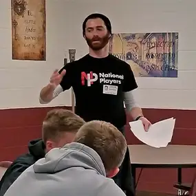 teacher teaching class