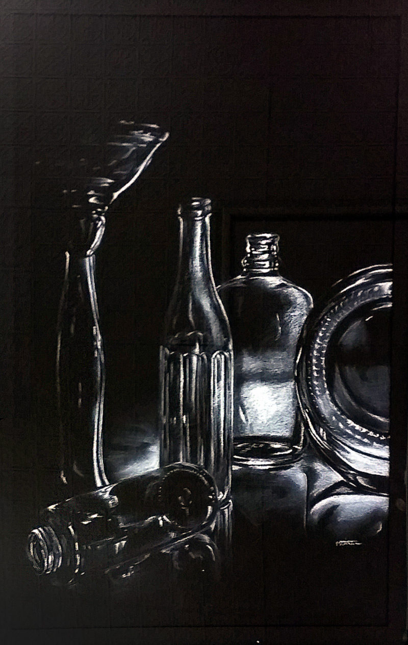 First - High School: Vivian Steckline, "Fragile Reflections."