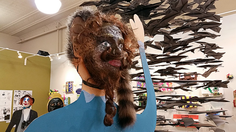Sammy's character changes with the addition of this mask.