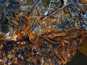 Detail of Barba's work