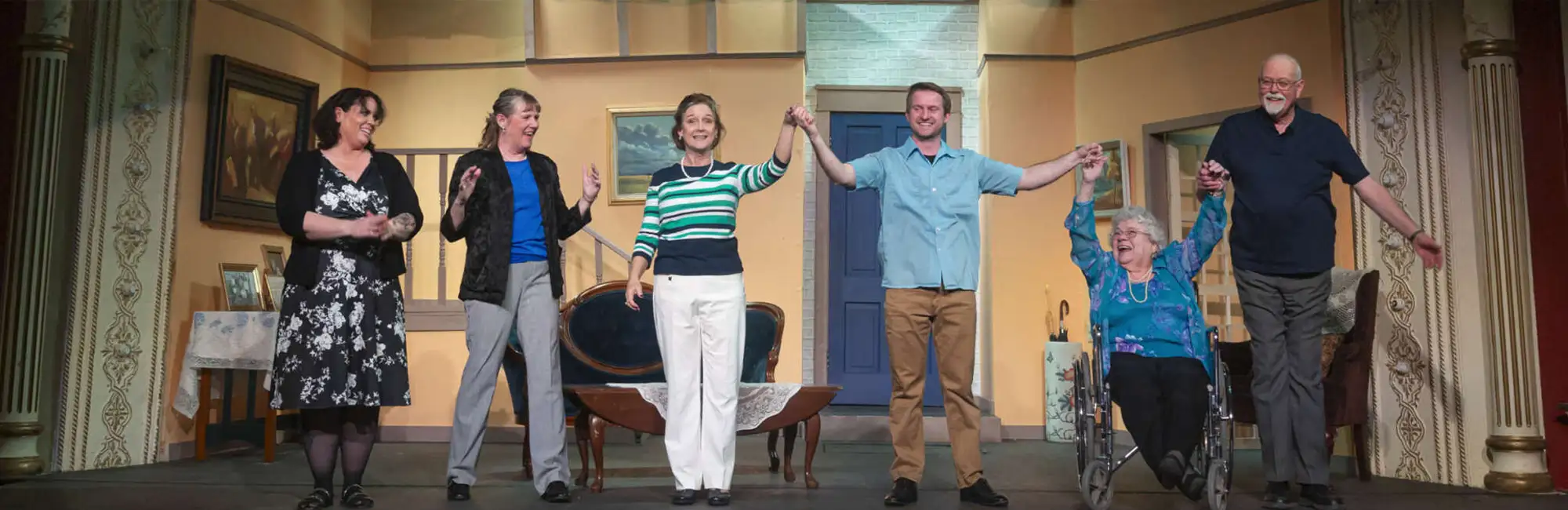 actors on stage